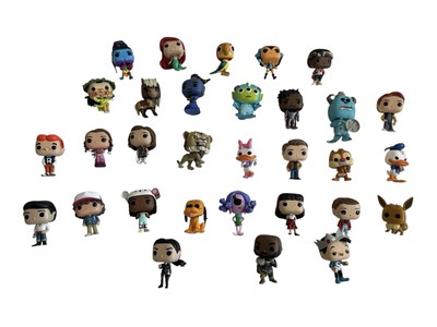 Funko Pop Loose Lot Of 32 No Boxes OOB Various Movies Cartoons Read Description