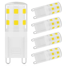 SNBIHIBE G9 LED Bulb 2W,25W Halogen Light Bulbs Equivalent 250LM,120V Mini T4...