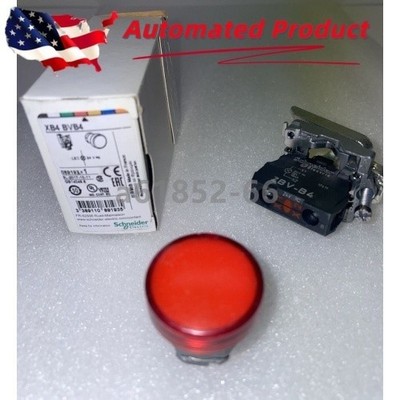 1PC XB4BVB4 Schenider 22Mm Red Pilot Light Universal Led Fast Shipping *ll