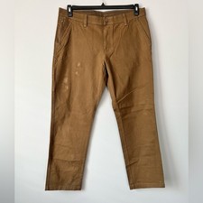 NWOT WP Weatherproof 5 Pocket Utility Pant Brown 36X32 Flawed