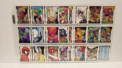 🔥1990 Todd McFarlane Spider-man trading card Set Series 2
