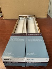 NEW SEALED 2PK Moen DN8424CH Preston 24in Towel Bar Polished Chrome B79