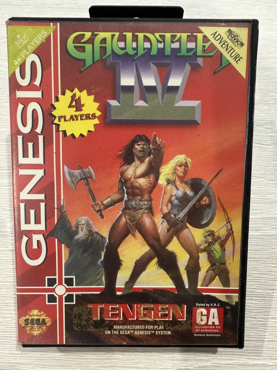 Jeu Vidéo Gauntlet Version Originale Sega Master System - Cartouche Seule, état Correct