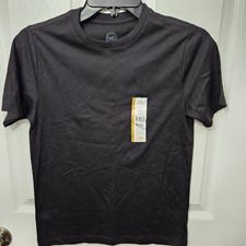 YOUTH WONDER NATION UNISEX BLACK SHORT-SLEEVE T-SHIRT SIZE LARGE 10-12