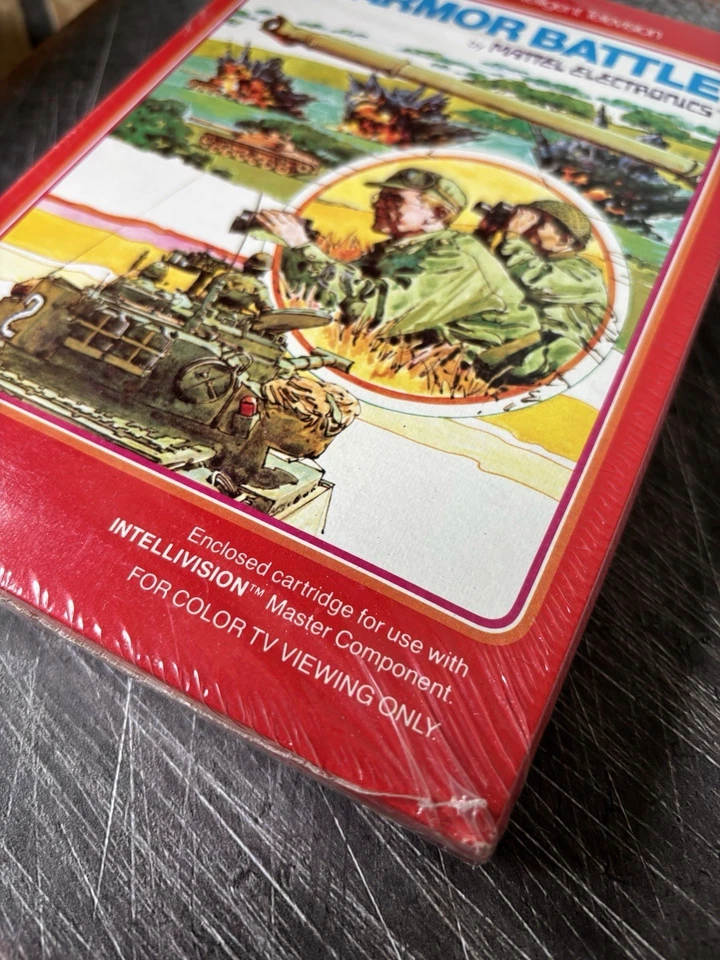 1979 Intellivision ARMOR BATTLE early FCTVVO version New Sealed in box FREE SHIP - Image 2 of 3