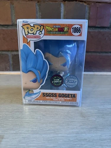 Funko Pop Dragon Ball Ssgss Gogeta Chase 1866 Special Edition