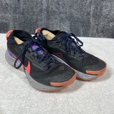 Nike Pegasus Trail 3 GTX Black Bright Crimson Swoosh Womens Size 7.5 DC8794-002