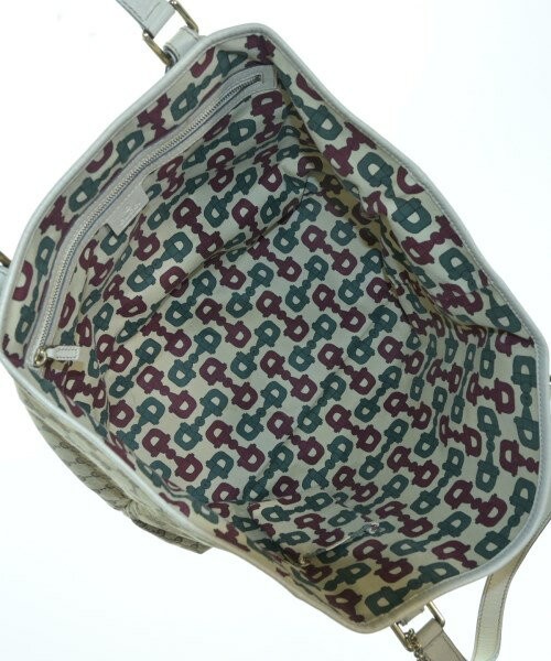 Gucci Women's Tote Bag Handbag Canvas Leather Beige Women's Japan thumbnail 3