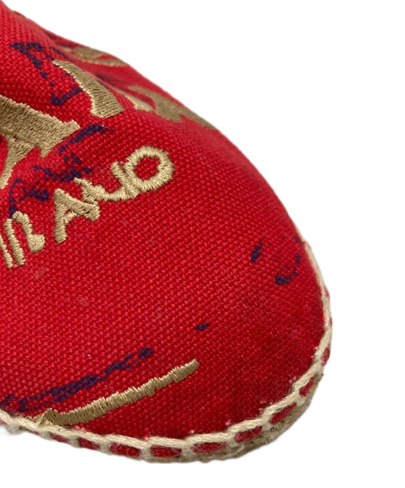 PRADA Flat Shoes Women's Size 39 Red thumbnail 10