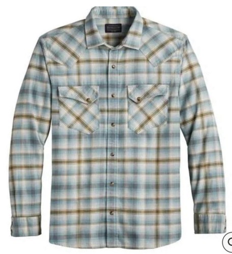 Pendleton Wyatt Snap front Flannel Shirt Men’s M