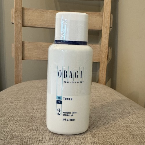 Obagi Nu Derm Am PM Toner volle Größe 6,7oz/200ml versiegelt kostenloser Versand