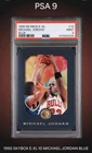 1995-96 Skybox E-XL Michael Jordan Blue #10 Bulls PSA 9 Mint HOF MJ Dream Team