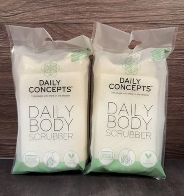 Daily Concepts Daily Body Scrubber Bundle Lot Of 2