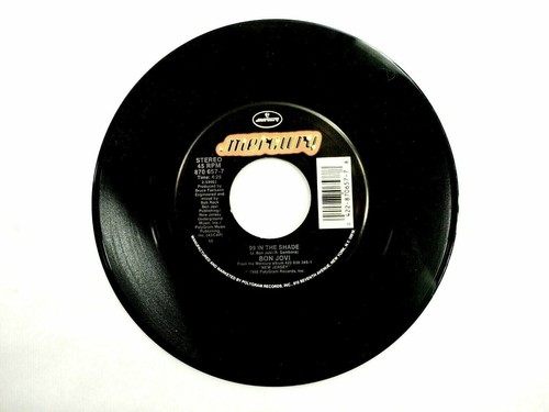 Bon-Jovi Bad Medicine / 99 In The Shade 45RPM 1988 Mercury 870 657-7 - Picture 3 of 6