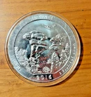 2016 5 oz Silver ATB Shawnee IL Coin .999 Silver w/ Capsule
