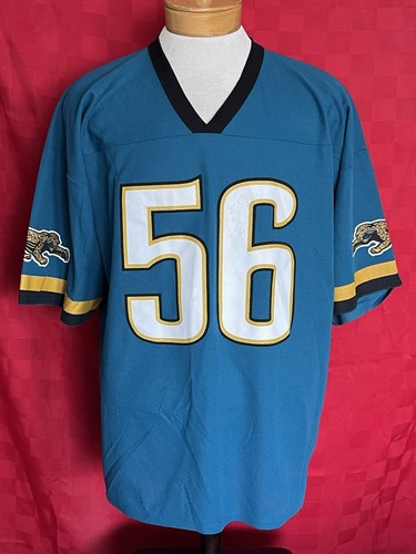 Camiseta deportiva de fútbol americano vintage con logotipo de Hardy Nickerson de los Jacksonville Jaguars #56 X - Imagen 3 de 13