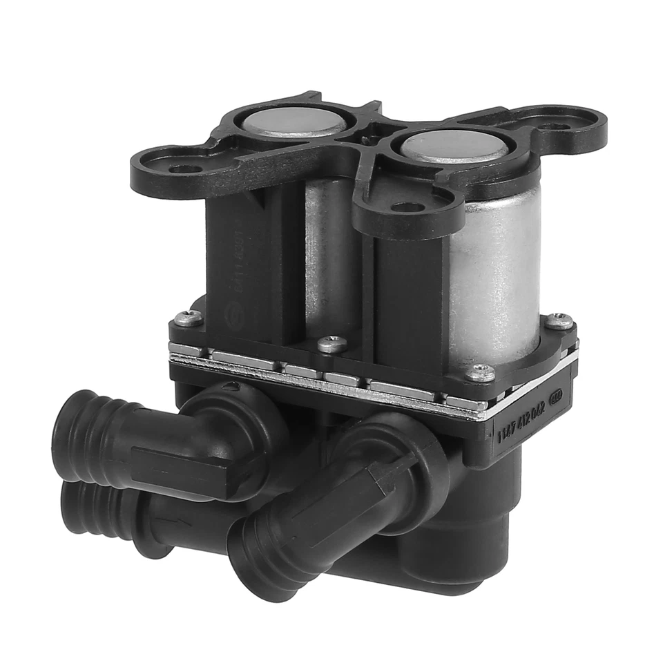 Car Heater Control Valve Solenoid 64118391417 fit for BMW 525i 1989-1995 Black - Image 3 of 4
