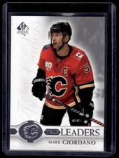 2020-21 SP Authentic True Leaders Mark Giordano #TL-MG Calgary Flames