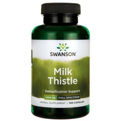 Swanson Premium Vollspektrum Mariendistel 500 mg x 90 Kapseln 3 x 30 Kapseln