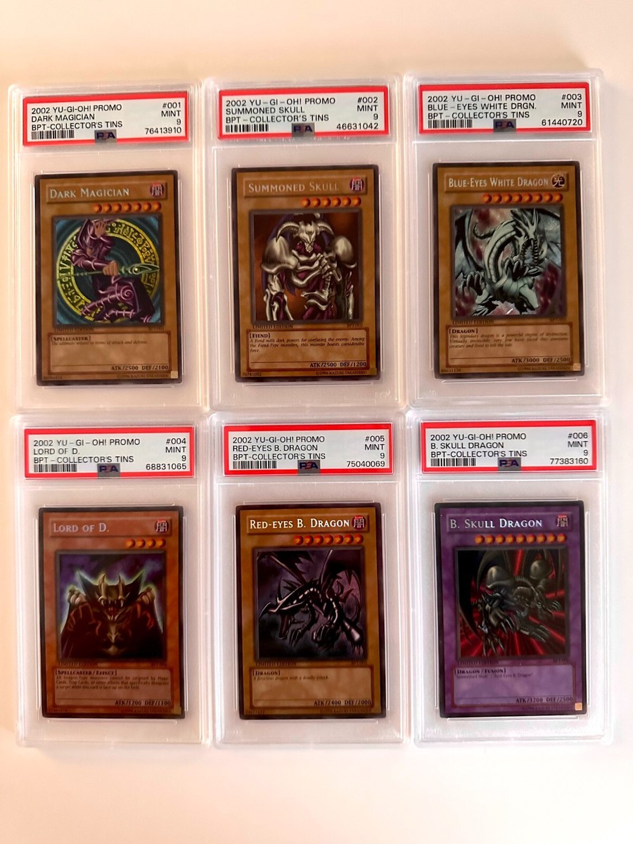 Yu-Gi-Oh! Complete 2002-2003 Collectors Tin Set BPT-001 to