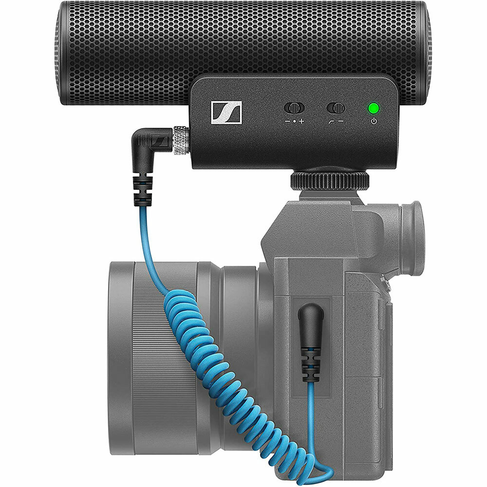 Sennheiser MKE 400 Camera-Mount Shotgun Microphone Sennheiser MKE 400 Camera-Mount Shotgun Microphone