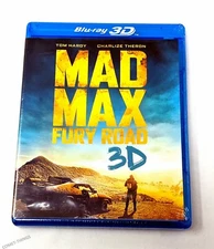 MAD MAX FURY ROAD 3D  BLU-RAY 3D NEW & SEALED