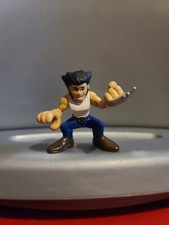 Hasbro Marvel Super Hero Squad figure Wolverine Unmasked White Shirt