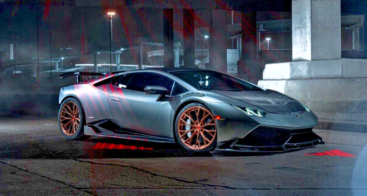 20” FERRADA FR9 BRUSHED COBRE WHEELS FOR LAMBORGHINI GALLARDO 20X9 & 11