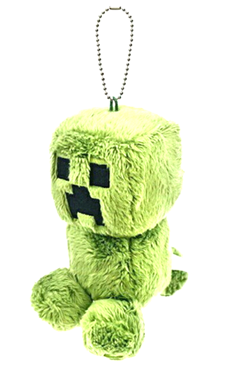 Minecraft The Movie – Creeper Plush doll Keychain Mascot – Japan