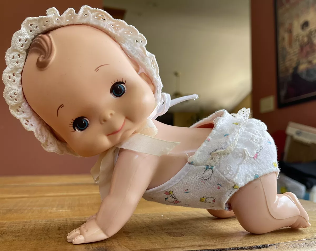 Baby crawl store away doll