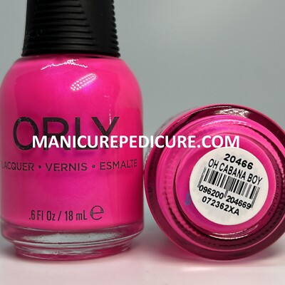 Orly Nail Lacquer .6Oz bottles  $ 04 *MANICUREPEDICURE.COM* 434 *2026*