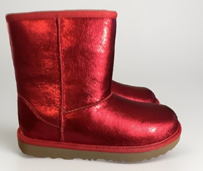 Red Sparkly Ugg Boots Ugg Australia Women's Red Sequin Short Boot