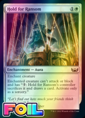 x1 Hold for Ransom SNC MTG 16/281 FOIL COMMON M/NM 1x