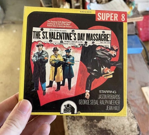 Super 8 The St.Valentines Day Massacre! 8mm 20th Century Fox Jason Robards
