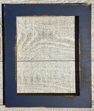 F001-455 1-1/2" Yankee Blue Distressed Picture Frame