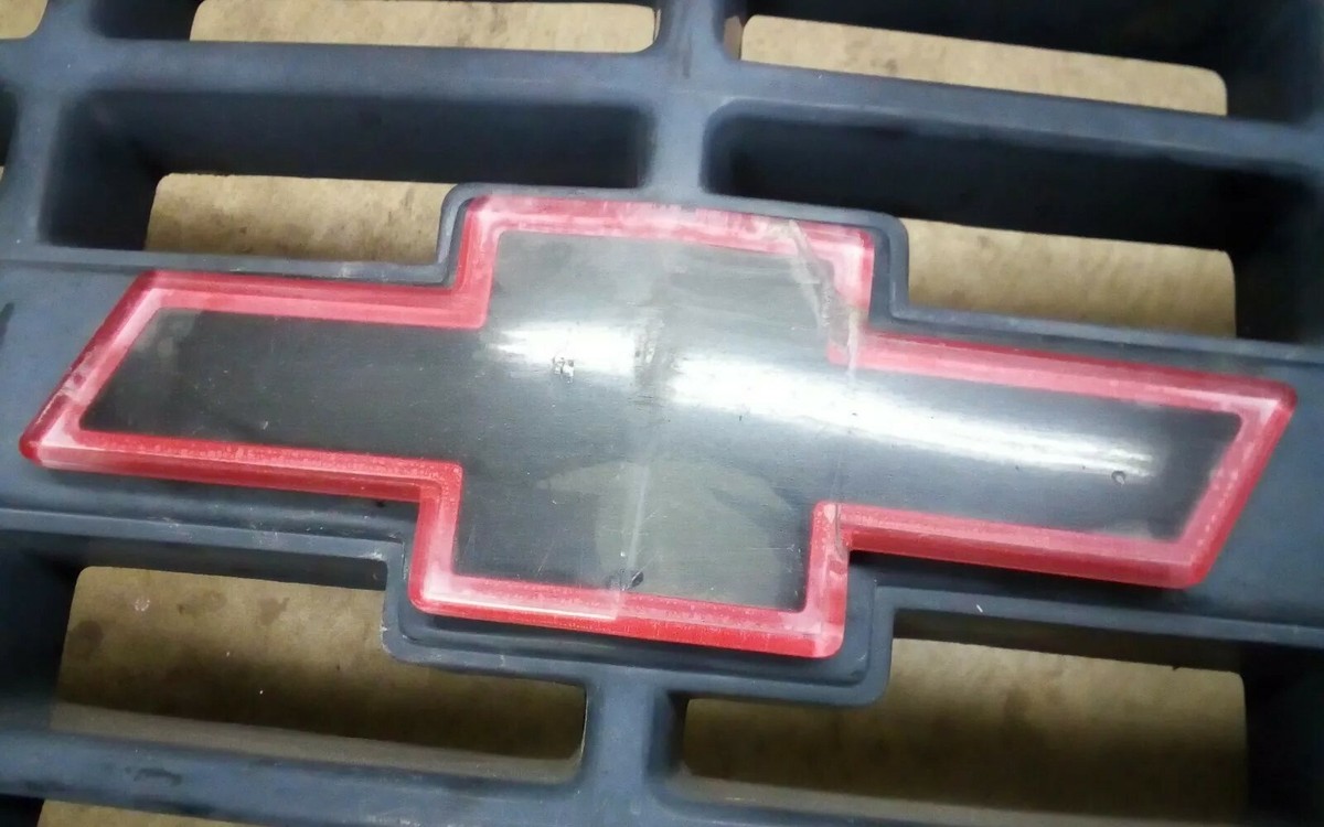 1989-1993 Chevrolet 1500 SS Red Emblem Grille | eBay