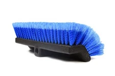 Carcarez 13" Flow-Thru Bi-Level Car Wash Brush Head with Feather-Tip Bristles