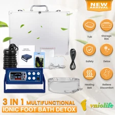Ionic Detox Foot Bath Spa Machine with Digital LCD Display + 8 Detox Modes Relax
