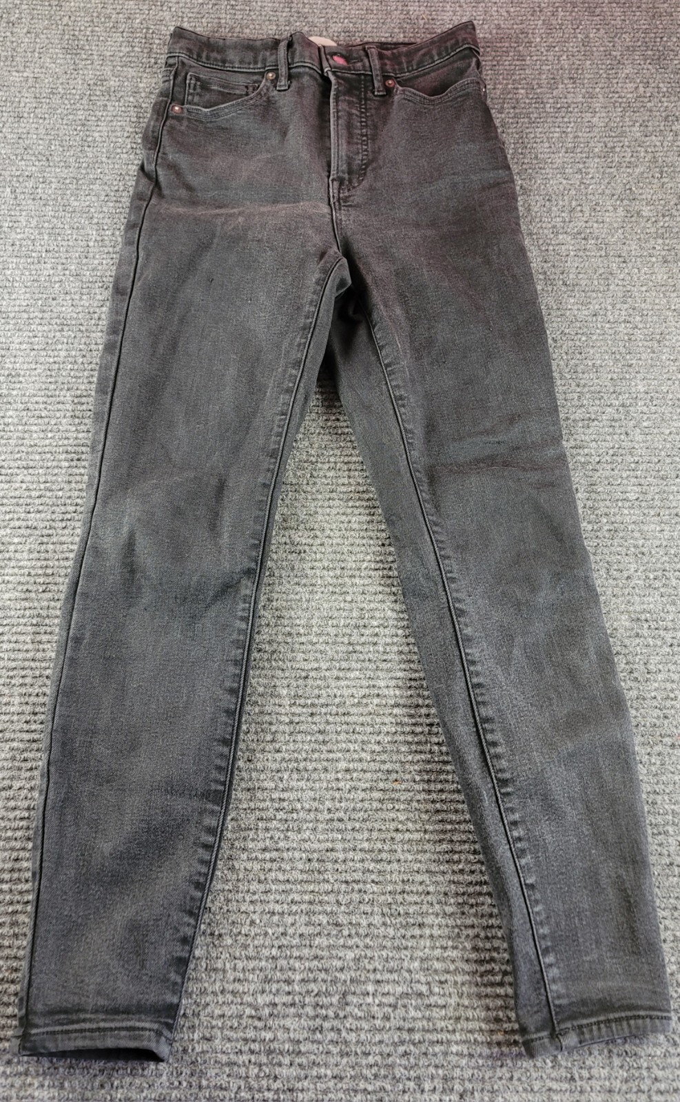 Everlane Size 26 Regular Solid Black The Way High… - image 1