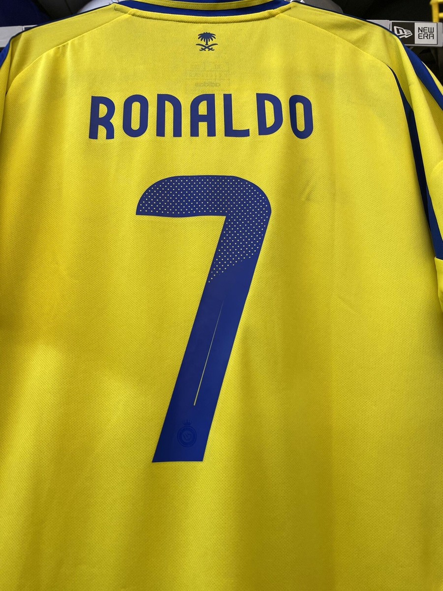 【adidas】AL NASSR FC 24/25 RONALDO  JERSEY アルナスル Clothing - Al Nassr FC 24/25 Ronaldo Home Jersey - Yellow
