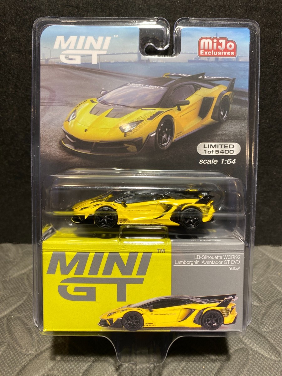 1/64 MINI GT MIJO EXCLUSIVES LB SILHOUETT WORKS LAMBORGHINI