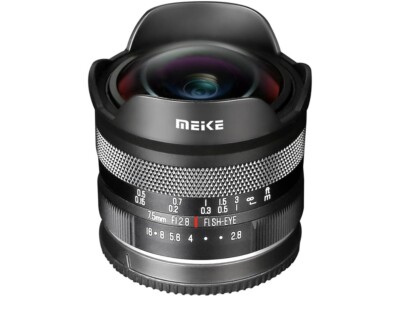 Meike 7.5mm f2.8 Ultra Wide Angle Lens
