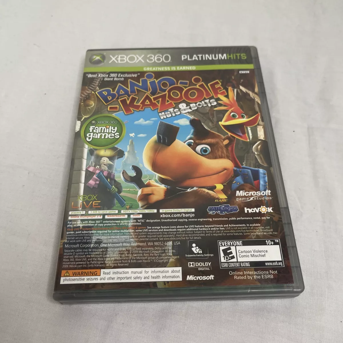 Banjo-Kazooie: Nuts & Bolts/ Viva Pinata Combo Pack Xbox 360 Used