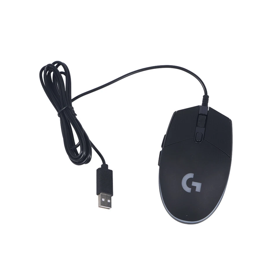Logitech G102 LIGHTSYNC 910-005790 Black Wired Optical Gaming Mouse - Image 3 of 4