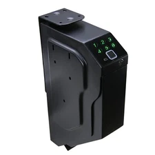 Mounted Gun Safe Pistol Safe Fingerprint Password safe box for Nightstand/Wall