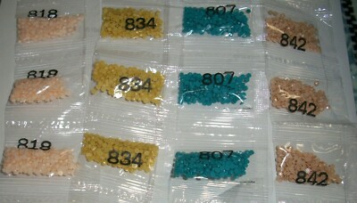 DIAMOND PAINTING  REPLACEMENT **ROUND DRILLS** #100'S - 800'S NEW