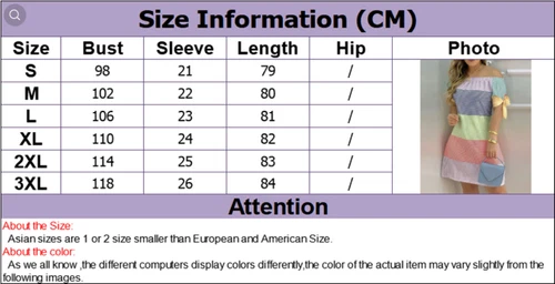 Vestidos Casales De Verano Para Mujer Ropa De Moda 休闲漫画 Corta Estampado- - Bild 5 von 17