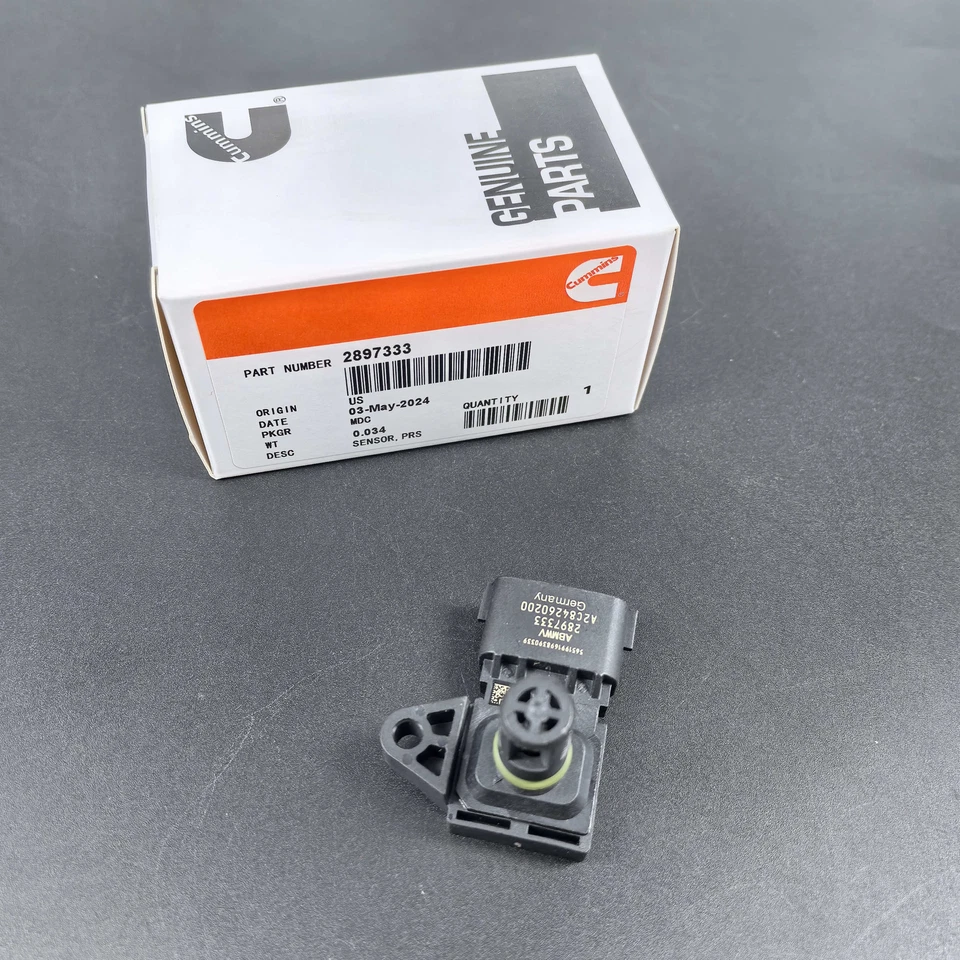 Sensor de presión de admisión de aire OEM Cummins MMAP para Dodge Ram 2500 3500 6,7 L 2897333 Foto 2 de 2