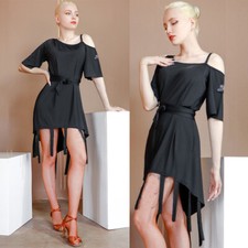 Latin Rumba Samba Salsa Rhythm Ballroom Practice Dress Cha Cha Rumba Dancewear