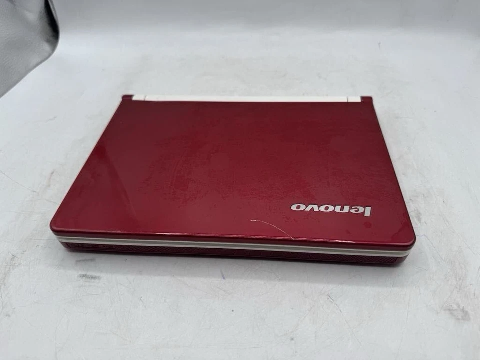 Lenovo IdeaPad S10 4231 rojo encendido, parcialmente probado SIN FUENTE DE ALIMENTACIÓN Foto 4 de 4